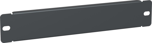ITK Фальш-панель 1U для шкафа 10" серии LINEA WS черная | код FP05-01U-LWS | IEK